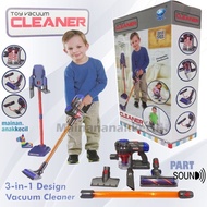Kids Toys PRETEND PLA VACUUM CLEANER 3 IN 1 VACUUM CLEANER WITH SOUND