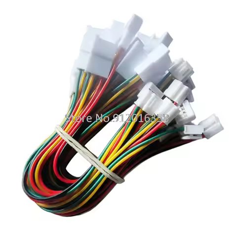 50CM 24AWG 500MM HY2.0 HY 2.0MM Male Female Extension 2P/3P/4P/5P/6P/7P/8 pin customization made Cab