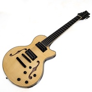 7 String Semi-Hollow F Hole Electric Guitar