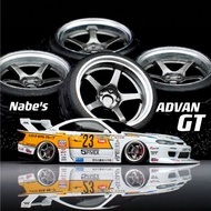 Chika ADVAN GT/SAV2/RG-D2 Series Model Car Wheels Custom (In Stock)