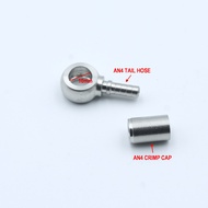 10Mm Stainless Short Banjo Fitting For AN4 Braided PTFE Hose -1Dgfg