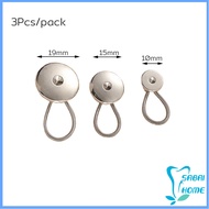 Easy กระดุมขยายเอวกางเกงยีนส์ เซต 3 ชิ้น 3 ขนาด กระดุมขยายกระโปรง jeans buttons