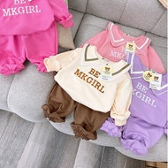 HM KIDS fish skin collar set for girls 12-20kg