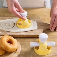 Plastic Donut Cutter With Dipping Plier, Doughnut Mould, Doughnut Maker, Non-Stick DIY Doughnut Baki
