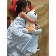 Very adorable Nan 3 in 1 dinosaur blanket and pillow set