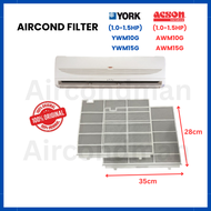 ACSON/DAIKIN/YORK WALL MOUNTED AIRCOND FILTER 1HP-2.5HP PENAPIS AIRCON AIR FILTER AIRCOND