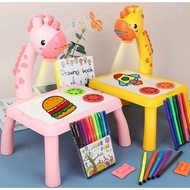 Children's Creative Drawing Study Table Children's Educational Table PROJECTOR PAINTING - PAINTING LEARNING - PAINTING Drawing Table