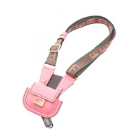 【二手】FENDIPico Baguette AirPods 保護殼 7AR946 粉紅皮革（女款）二手 A
