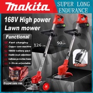 Makita Lawn Mower 168V Cordless Lawn Mower Grass Cutter Cordless Mower Grass Cutter Trimmer Portable