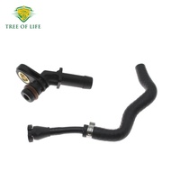 Oil Crankcase Breather Pipe w/Connection For Mercedes CL550 E550 GL450 S550 ML550 4.7L CL63 E63 GLE6