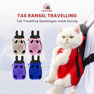 Travel Bag Cat Carrier Dog Carrier - Travel Backpack - Dog Cat Carrier - Front and Back Cat Carrier 