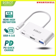 Robot HT430 3in1 USB-C Hub Adapter spt Apple USB-C Digital AV Adapter