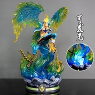 G GVPV One Piece SD Top War Marco Figure Can Luminous Eudemons Phoenix GK Decoration Model Statue