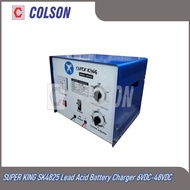 COLSON SUPER KING SK4825 Lead Acid Battery Charger 6VDC-48VDC
