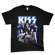 Kiss Legacy Tshirt / Baju Microfiber Jersi / Vintage Band T-shirt / Band Tshirt