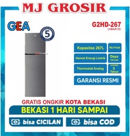 Promo! KULKAS GEA G2HD 267 LEMARI ES 2 PINTU G2HD-267 2 PINTU