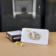 WING AIRBORNE CHROME BREVET PIN