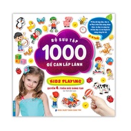 Book - Collection of 1000 sparkling decals (2-8 years old) - BOOK 4: unleash your creativity