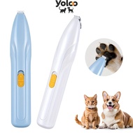 Electric Dog Paw Fur Trimmer with Detachable Ceramic Blade Pet Grooming Tool Cordless Clipper for Do