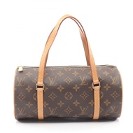 路易威登 Papillon 26 手提包 M51386 Monogram 帆布皮革棕色二手 LV