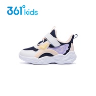 361 Degrees Kids Girls Mesh Casual Shoes Velcro Lightweight Baby Shoes Toddler Shoes