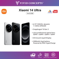 Malaysia Set Xiaomi 14 Ultra 5G Smartphone (16+ 512GB) | Leica Summilux optical lens | Xiaomi HyperOS