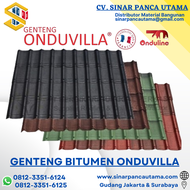 JUAL GENTENG BITUMEN ONDULINE ONDUVILLA