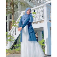 Cardigan Perempuan Women Long Cardigan Muslimah Fashion by Zliah Official