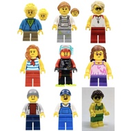 {SimBrick SGSeller} Lego 60134 60153 City Beach Park People Minifigures