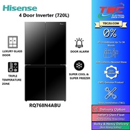 Hisense 4 Door Inverter Fridge 720L RQ768N4ABU RQ768N4AWKU French Door Refrigerator