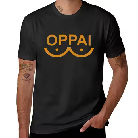 OPPAI T-Shirt essential t shirt heavyweights baggy shirts mens clothes