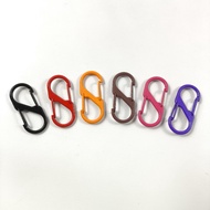 GANTUNGAN TENDA Carabiner Hook S Shape 4cm Keychain / Bag Chain / Paracord Tent Rope Fastener S Bine