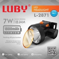 Lampu Senter Kepala LED LUBY L-2871