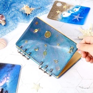 Notebook Cover DIY Resin Mold Crystal UV Epoxy Resin Mold Transparent Book Creative Gift Resin Casti