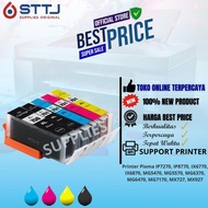 1Set Compatible Cartridge Tinta Canon PGI750 PGBK CLI751 750 751 (PGBKBKCMY) Printer PIXMA iX6770 iX
