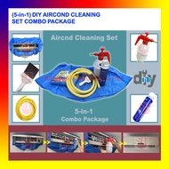 (5-IN1) Air Conditioner Cleaning Set Cleaning Kit Set Aircond Combo Set Service Air Cond Service Air Conditioner Canvas