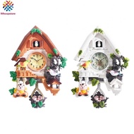 Beautiful Quartz Cuckoo Clock with Hourly Chirping Decorative Hanging Bird Clock