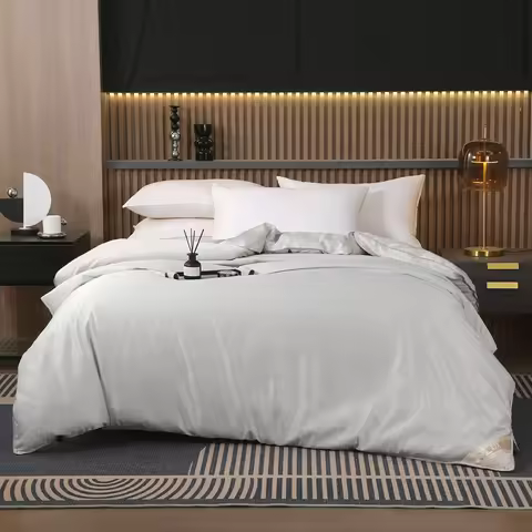 Natural Mulberry Silk Comforter Luxury Summer Winter Bedding Filling Single Double Size Cotton Hotel