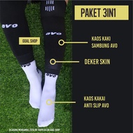 Avo Futsal Ball Socks Anti Slip Long Short Connect