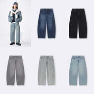 GU Japan Men's Leg Barrel Pants/Men's Pants