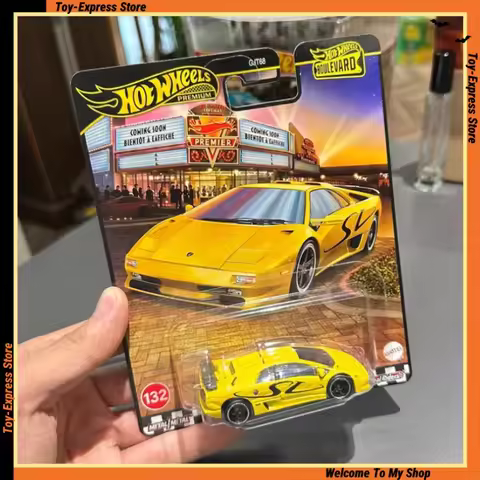 Hot Wheels Premium 2025 Boulevard Hotwheels 2025 1/64 Car Model '95 Lamborghini Diablo SV Collectibl