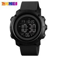 【Malaysia Stock】SKMEI Jam Tangan Lelaki Original Sports Waterproof Digital Watch Countdown Alarm Fashion Wristwatch Clock