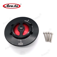 ARASHI S1000RR 2010-2022 Motorcycle CNC Keyless Fuel Gas Tank Cap Tanks Cover & Rapid Locking For BM