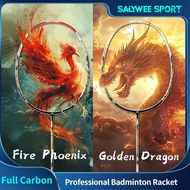 SALYWEE Badminton Racket Professional t700 Carbon 100 training 5U 75g±4g grip G5 string bg80 tension