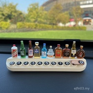 Hot Cute Healing Series Small Wine Bottle Temporary Parking Number Plate Creative Car Moving Phone P