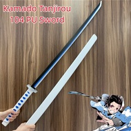 [2023ร้อน] อาวุธสังหารโมเดลเคลื่อนไหว1:1ดาบดาบคอสเพลย์ Tomioka Giyuu Black Sowrd Kimetsu No Yaiba มี