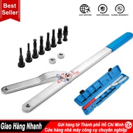 11 Chiếc Đa Năng Trục Cam Kéo Ròng Rọc Quạt Ly Hợp Loại Bỏ Giá Đỡ Cờ Lê Bộ Dụng Cụ