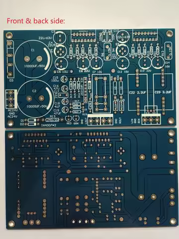 TDA7293 7294 2.0 Channel With Horn Protection Stereo Sound Audio Power Amplifier Circuit PCB Empty B
