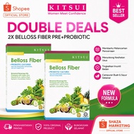 KITSUI Belloss Pre + Probiotic 15 Sachets x 12g - Halal Detox Fiber Drink