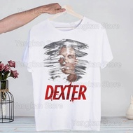 Dexter Morgan Tshirts Men Fashion Summer t-shirts Tshirt Hip Hop Girl Top Tees streetwear Harajuku F